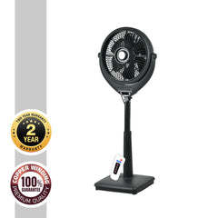 Pakhtun Louvre Pedestal Fan With Remote